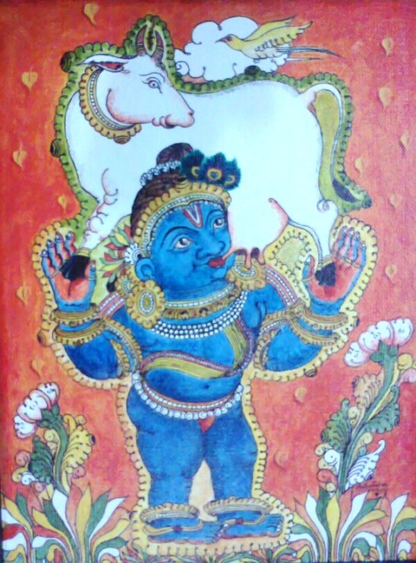 Kannan Drinking Milk  (Lord Krishna)