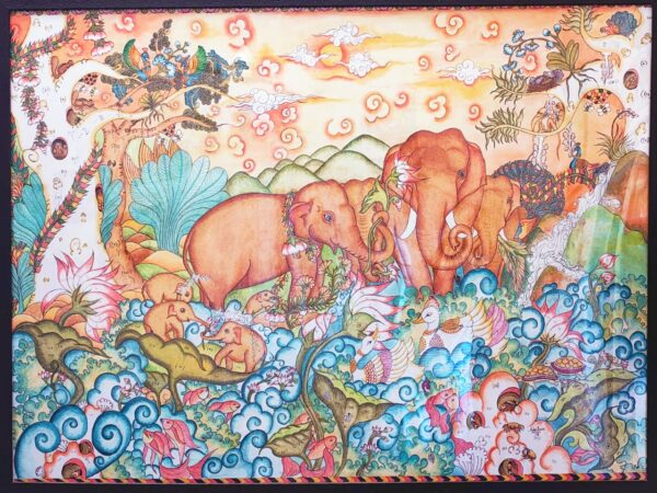 Elephant Love and Life Harmony
